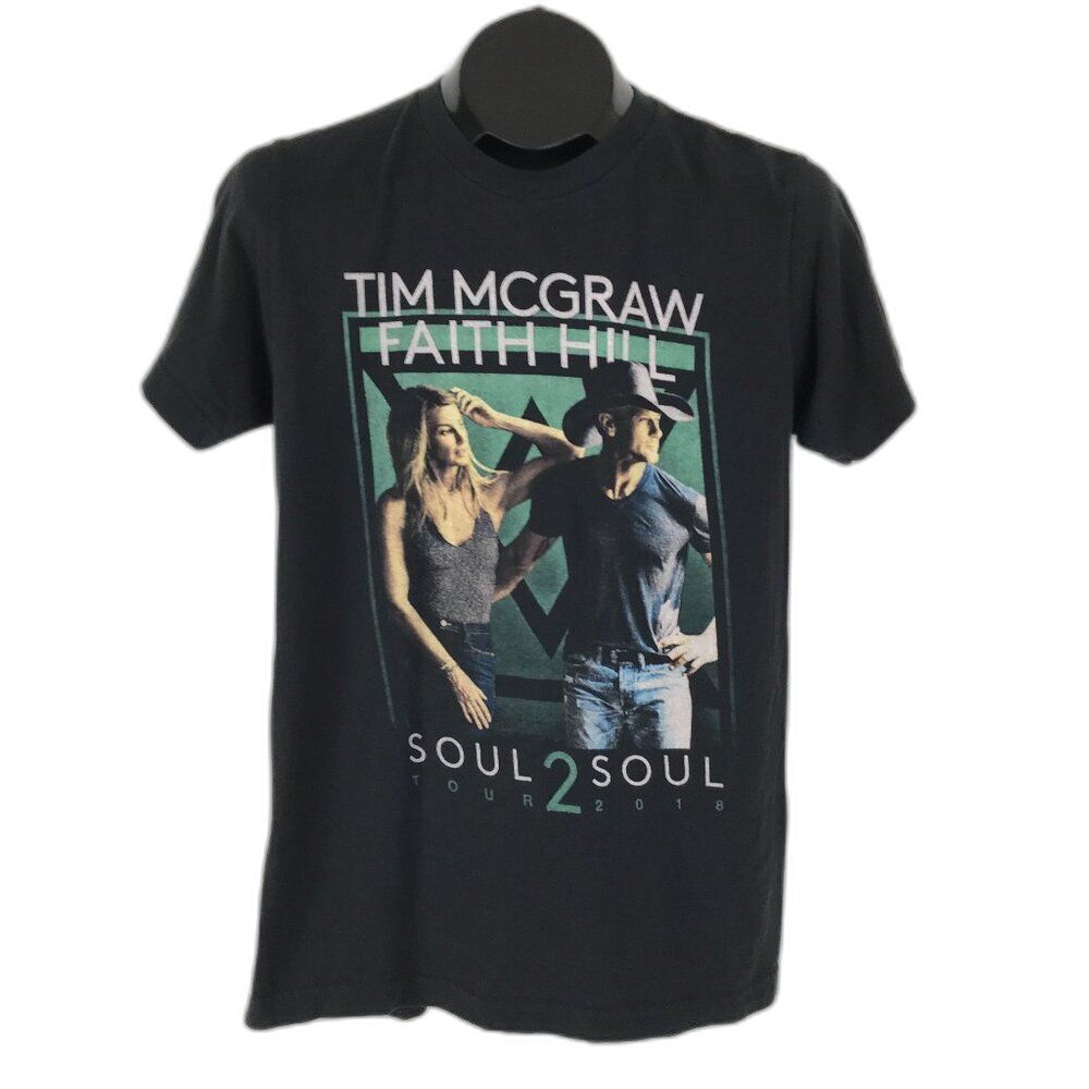 Tim McGraw Faith Hill Soul2Soul Tour 2018 Tee Size Small Concert Country Music